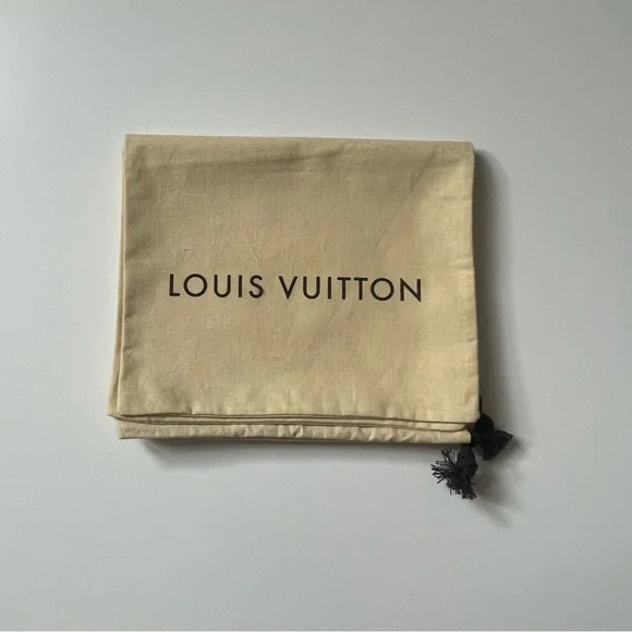 Authentic Louis Vuitton Drawstring Dust Bag Set of 2 Storage Organization
